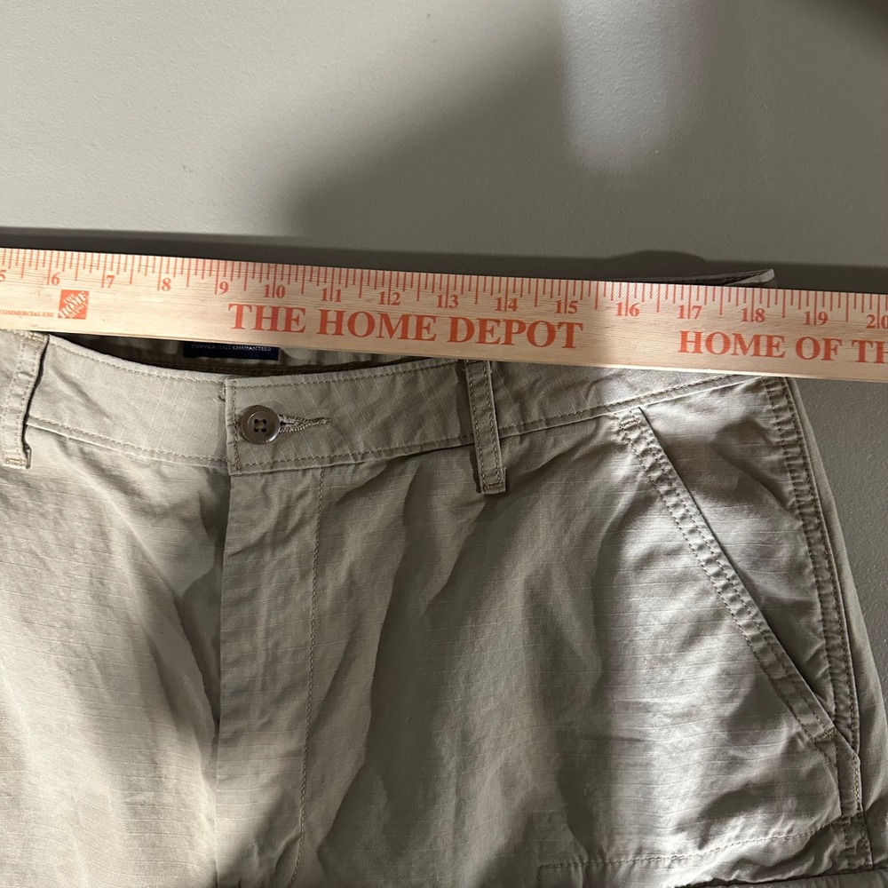 Levi's Cargo Shorts Mens 36 Tan Carrier Cargo Ripstop Multi-Pocket Outdoor - Picture 7 of 10